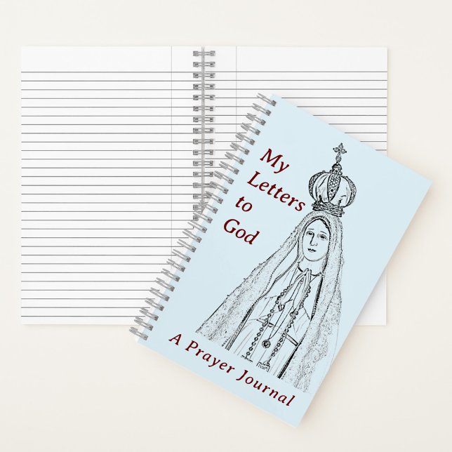 Our Lady of Fatima Prayer Journal Spiral Notebook Notizbuch (Von Creator hochgeladen)