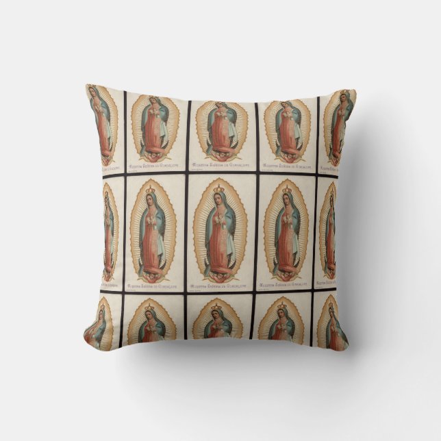 Our Lady Of Guadalupe Kissen (Vorderseite)