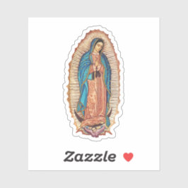 Our Lady of Guadalupe Miraculous Tilma Fine Art Aufkleber