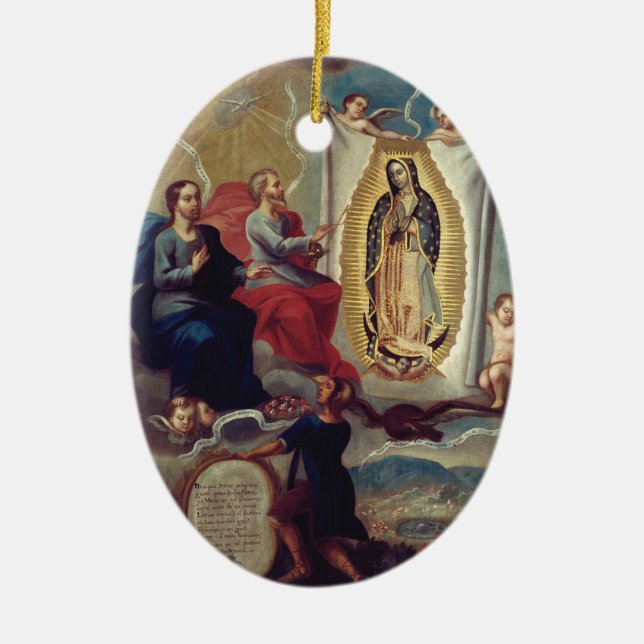 Our Lady of Guadalupe | Religious Keepsake Keramik Ornament (Vorne)