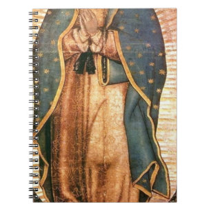 Our Lady Of Guadalupe Vintage Notizblock