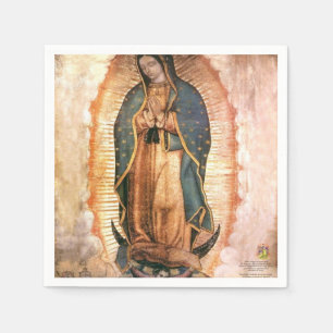 Our Lady Of Guadalupe Vintage Serviette