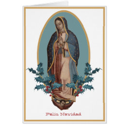 Our Lady of Guadalupe Virgin Mary Feliz Navidad