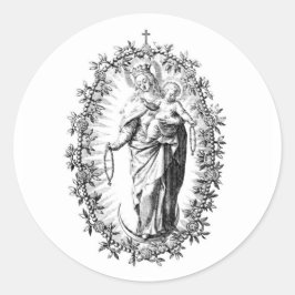 Our Lady Of The Rosary Stickers