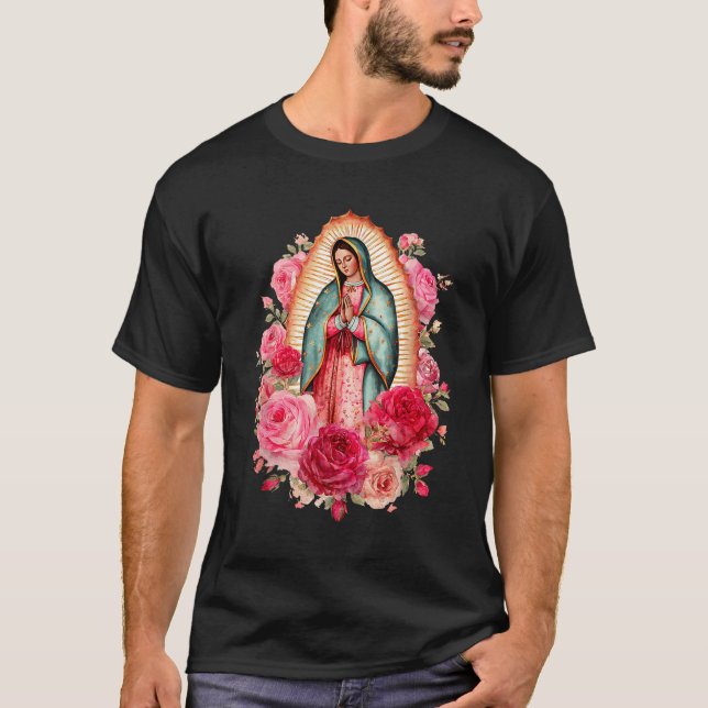 Our Lady Virgen De Guadalupe Saint Virgin Mary Nk  T-Shirt (Vorderseite)
