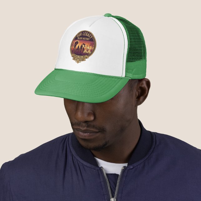 Our Legacy Black History Green Trucker Hat Truckerkappe (Beispiel)