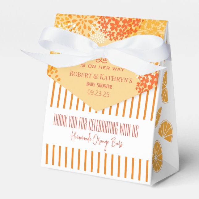 "Our Lil Süsse" Kinderdusche Personalisiert Gefall Geschenkschachtel (Vorderseite)