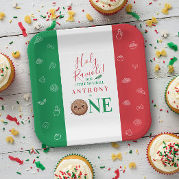 Our Little Meatball is Turning One Birthday Party  Pappteller