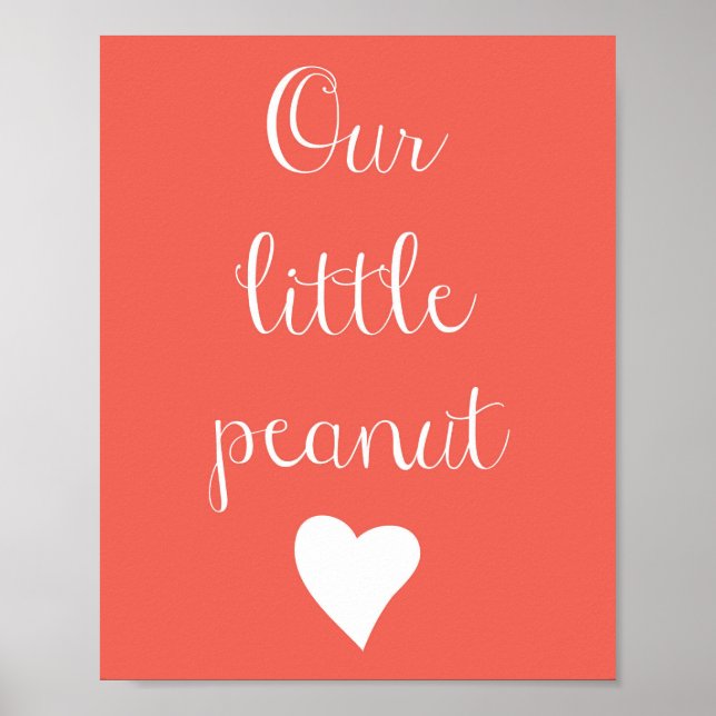 Our Little Peanut Poster (Vorne)
