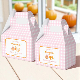 Our Little Pumpkin Girl 1st Birthday Party Geschenkschachtel