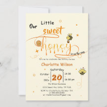Our Little Sweet Honey Is On The Way Baby Shower