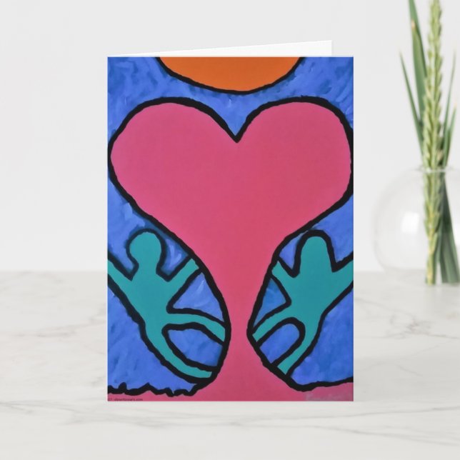 "Our Love" Happy Birthday Greeting Card Karte (Vorderseite)