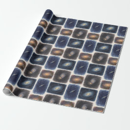 Our Watercolor Universe Wrapping Paper Geschenkpapier