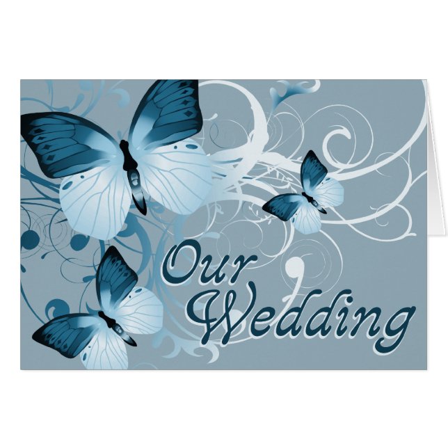 Our Wedding: Butterflies (Vorderseite (Horizontal))