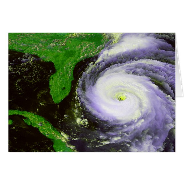 Ouragan Fran au large de Floride - Image satellite (Devant horizontal)