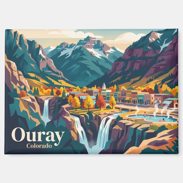 Ouray Colorado Magnet (Vorderseite)