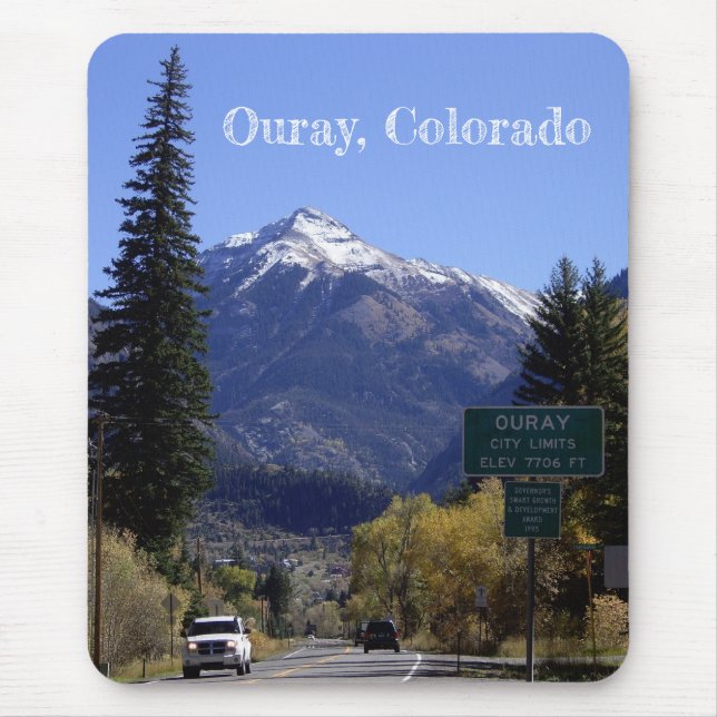 Ouray Colorado Mousepad (Vorne)