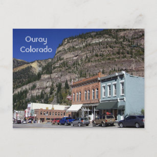 Ouray, Colorado Postcard Postkarte