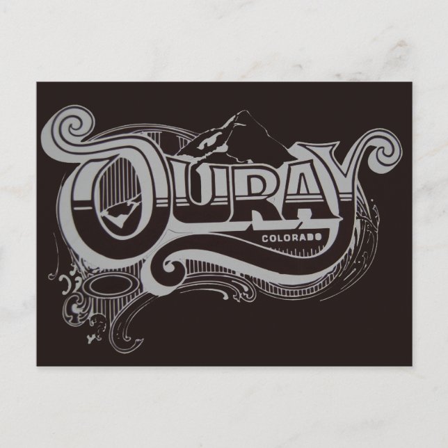 ouray colorado postkarte (Vorderseite)