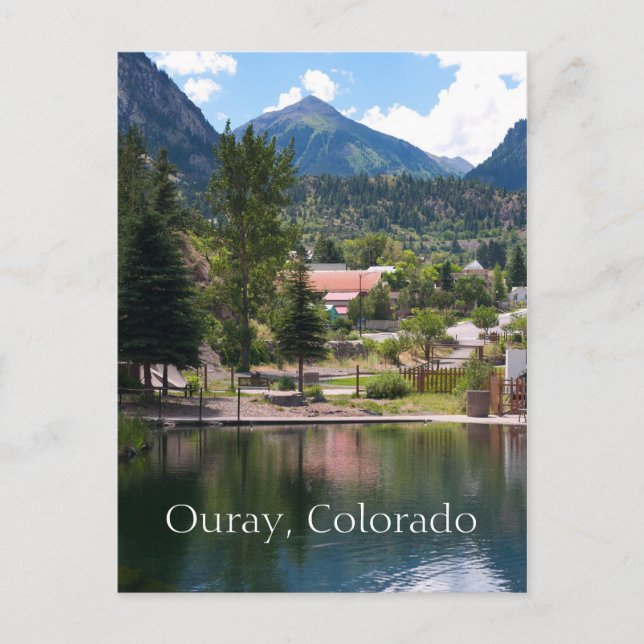 Ouray, Colorado Travel Postcard Postkarte (Vorderseite)