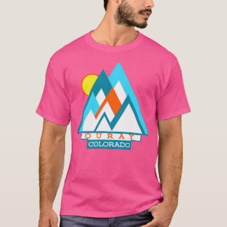 Ouray Colorado Vintag Mountain Liebe Aktiv T-Shirt