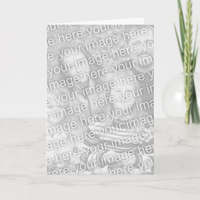 Ourmedia Karten-Schablone - Vertikale Karte (Vorderseite)