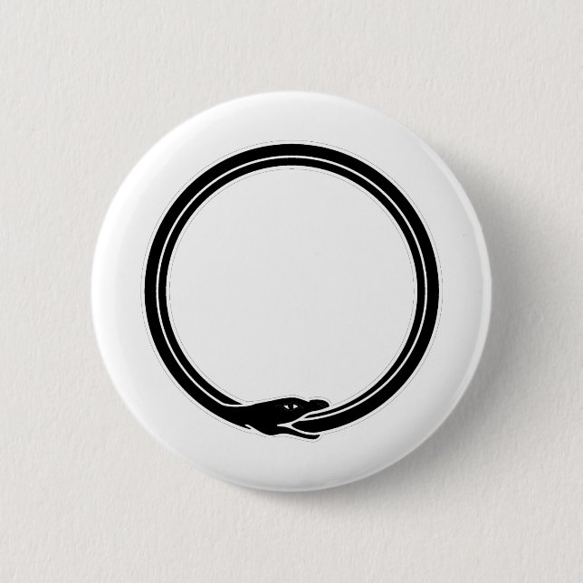 Ouroboros Button (Vorderseite)