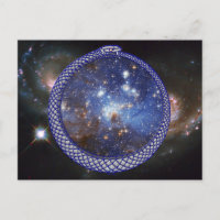Ouroboros Galaxy - Postkarte