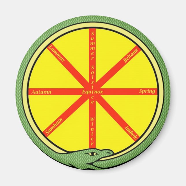 Ouroboros Magnet (Vorne)