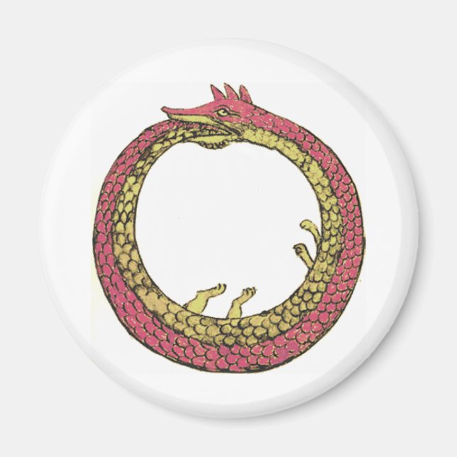 Ouroboros Magnet (Vorne)