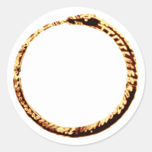 Ouroboros Runder Aufkleber
