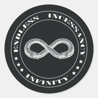 Ouroboros Runder Aufkleber