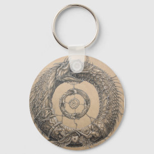 Ouroboros Schlüsselkette Schlüsselanhänger