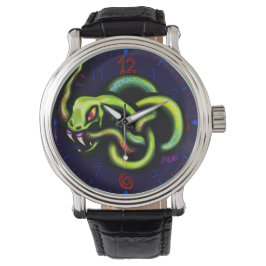 Ouroboros Snake Tattoo Art eWatch Armbanduhr