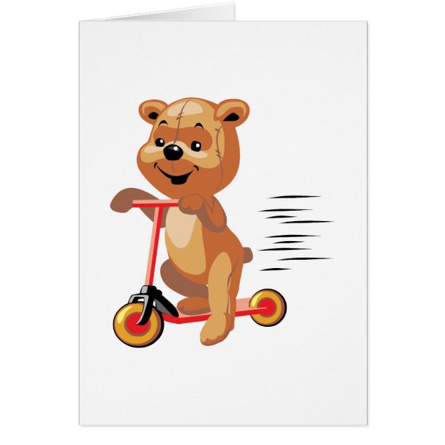 ours à scooter idiot (Devant)