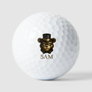 Ours animatronique de nuit effrayant Balle de golf