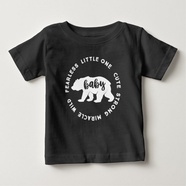 ours bébé, T-shirt famille (Devant)