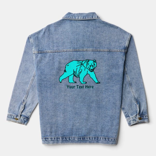 Ours bleu Kodiak (Verso)
