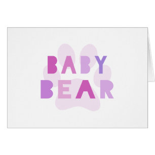 Ours de bébé - rose
