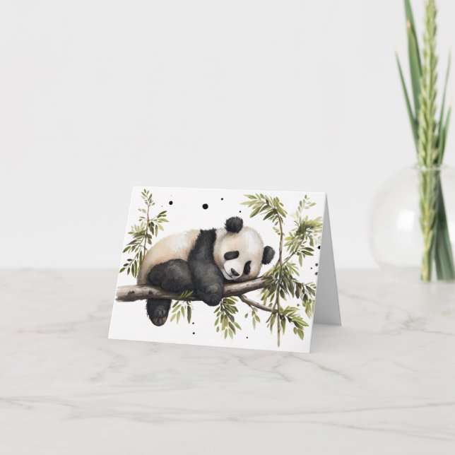 Ours De Panda Dans L'Arbre (Devant)