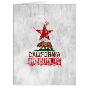 Ours drapeau de la République de Californie à la d