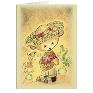 Ours en peluche mexicain en sombrero