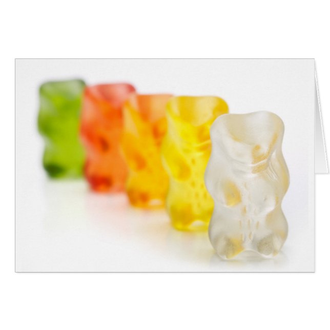 Ours gommeux (Devant horizontal)