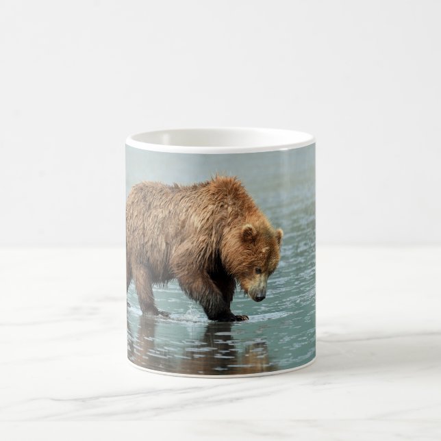 Ours grizzli de la Mug classique (Centre)