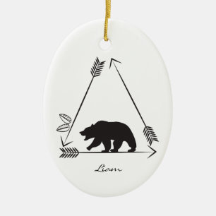 Ours natif personnalisé dans les décorations de 