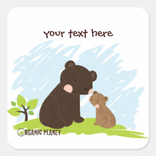 Ours Organiser Stickers Planète
