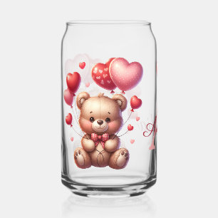 Ours personnalisé de la Saint-Valentin tenant des
