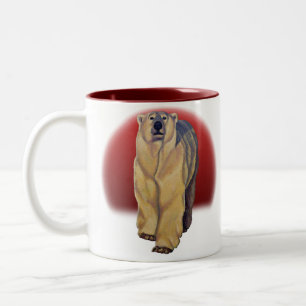 Ours polaire Art Café Mug Faune Art Ours Coupe