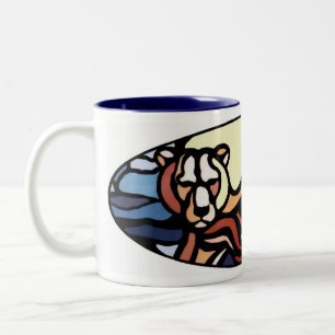 Ours polaire Art café Mug Premières nations Coupe 
