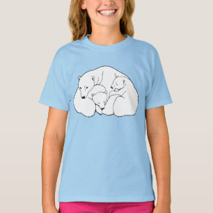 Ours polaire Art Enfants Sweat - shirt à capuche O